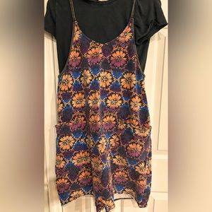 Hot shot romper patterned